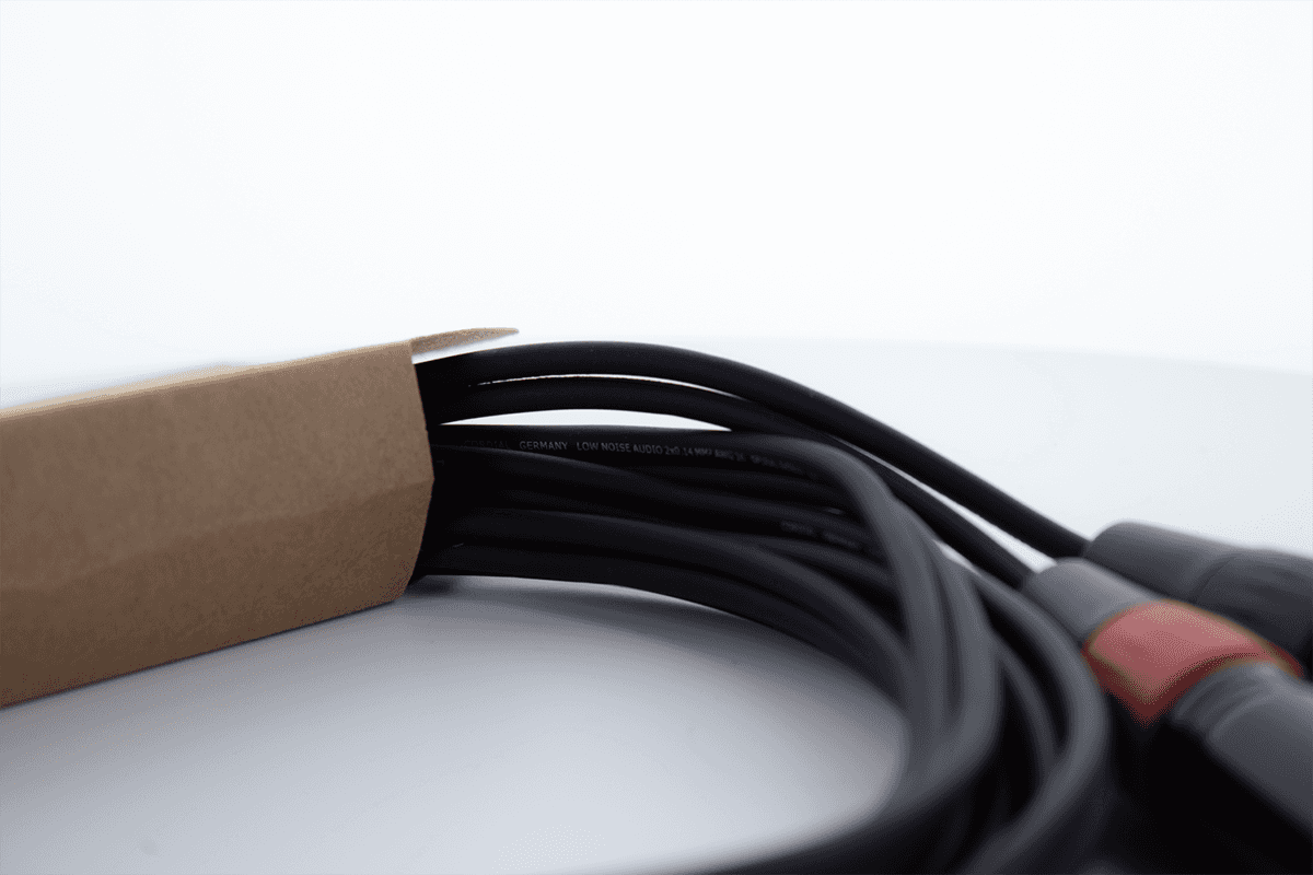 Doppeltes Audiokabel XLR-Stecker / RCA 1,5 M