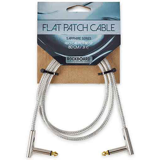 Flaches Patchkabel - 80 CM - Sapphire CAB-pc-F-80-sp