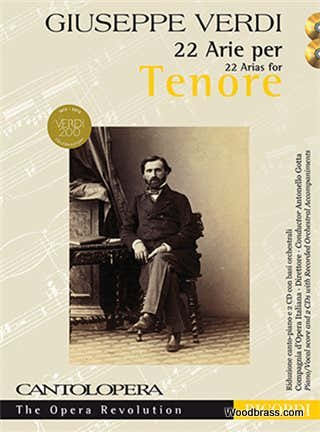 CANTOLOPERA - VERDI G. - 22 ARIEN FÜR TENOR + CD