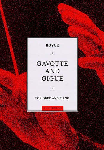 WILLIAM BOYCE - Gavotte und Gigue für Oboe und Klavier - Oboe