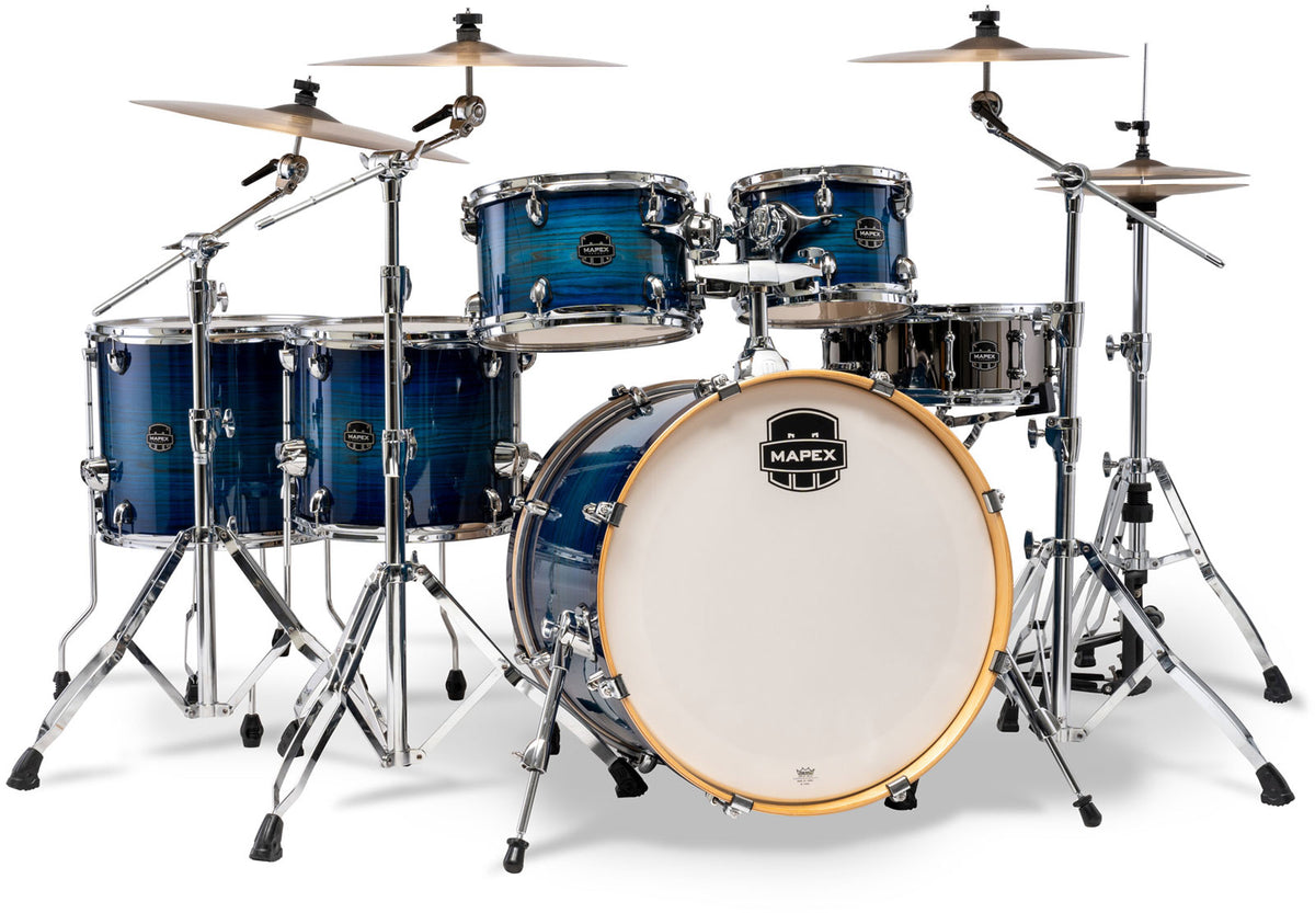 Mapex armory studioease 6 Trommelkessel blue wave