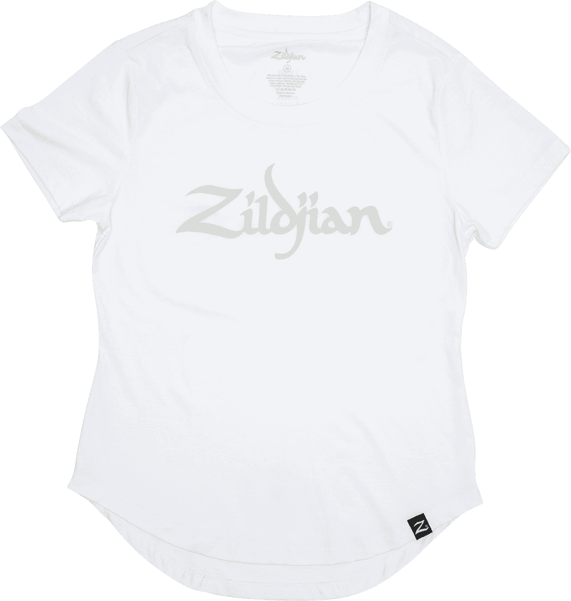 Größe S - Damen-T-Shirt Zildjian Weiß