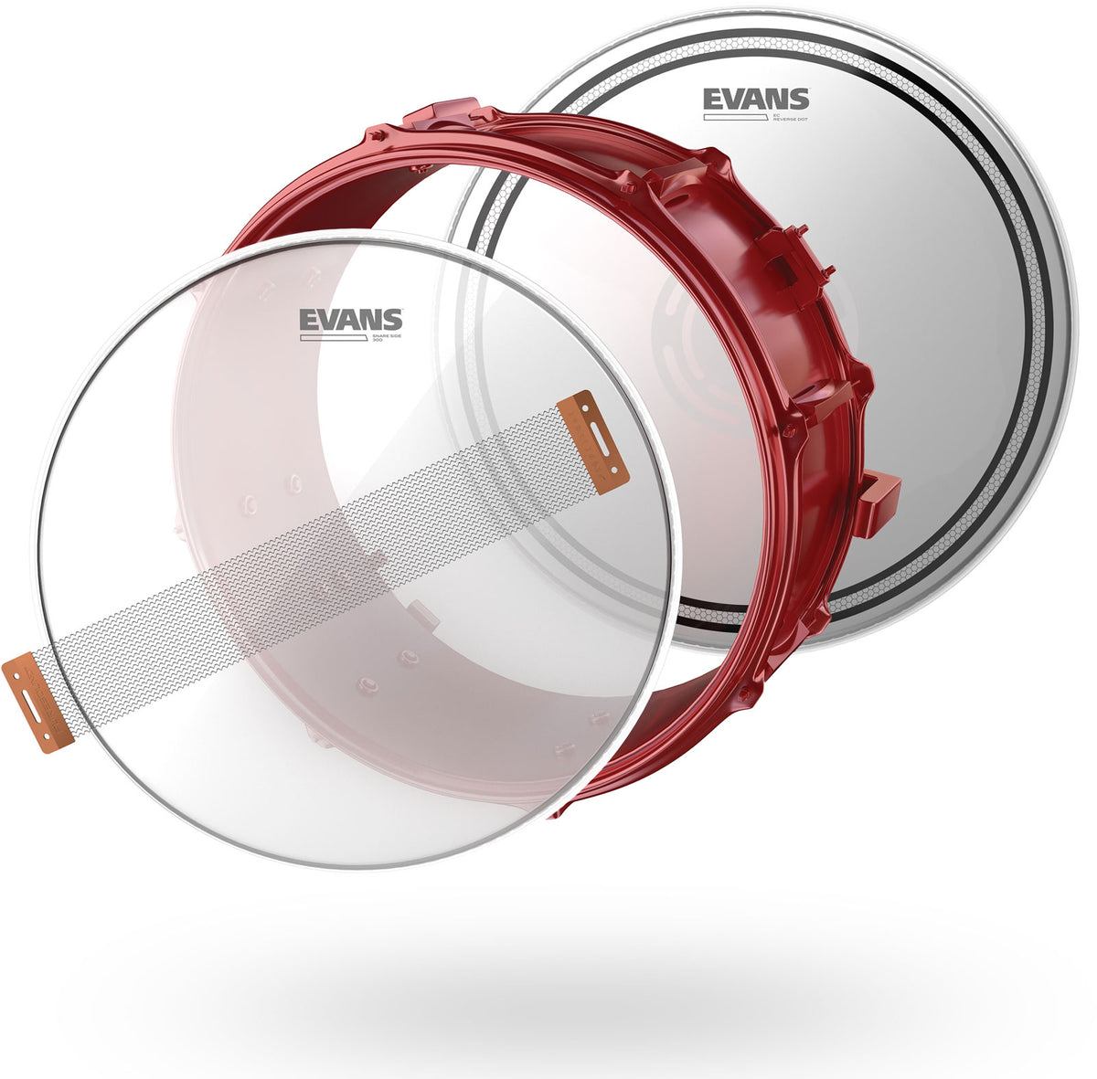 Kit Tune Up EC Reverse Dot für 14 Zoll Snare Drum