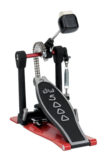 DW5000ADH Einzelnes Bassdrum-Pedal Ohne Ferse Fersenlos - Überholt