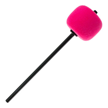206CKPk Bassdrum-Pedalschlägel Filz Rosa Schaft Schwarz