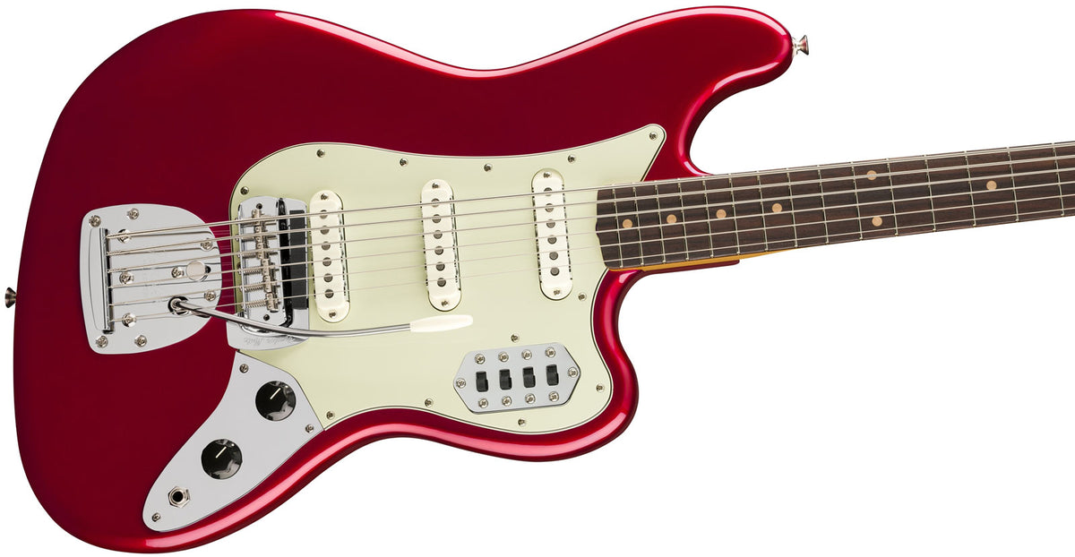 Bass VI Early '60s Vintera III RW Candy Apple Red