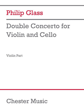 Philip Glass - Double Concerto Pour Violon et Violoncelle (violon Part)
