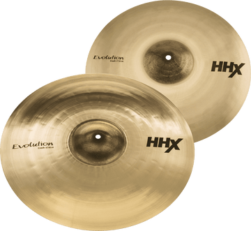 154XEB Pack HHX Harmonique Evolution Crash 17" 19" +9 TAGE TEST DRUMEO