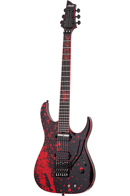 Sullivan King Banshee-6 Floyd Rose Sustainiac Pickup - Obsidian Blood
