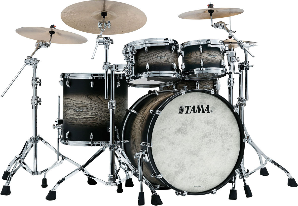 Star Walnut Stage 22 Satin-Schwarz Japanische Sen Burst