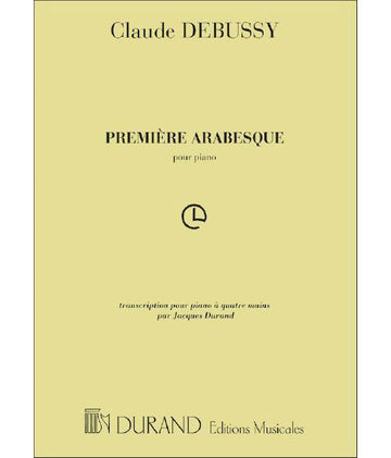 DEBUSSY - PREMIERE ARABESQUE - PIANO 4 MAINS
