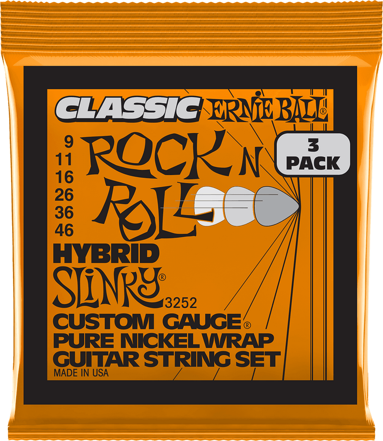 3252 Classic RNR Hybrid Slinky 9-46 3er-Pack