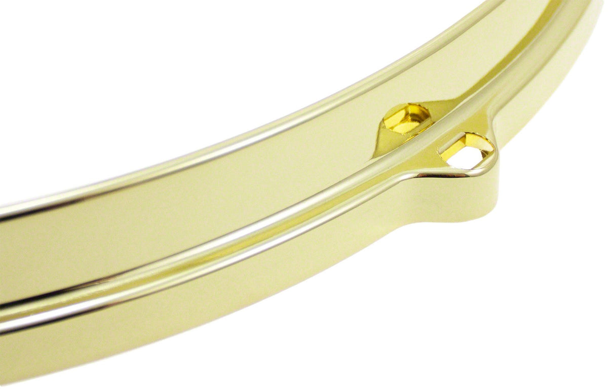 HDC3-18-8BR - Spannreifen 18" 8 Spannschrauben Gold 3 mm Druckguss