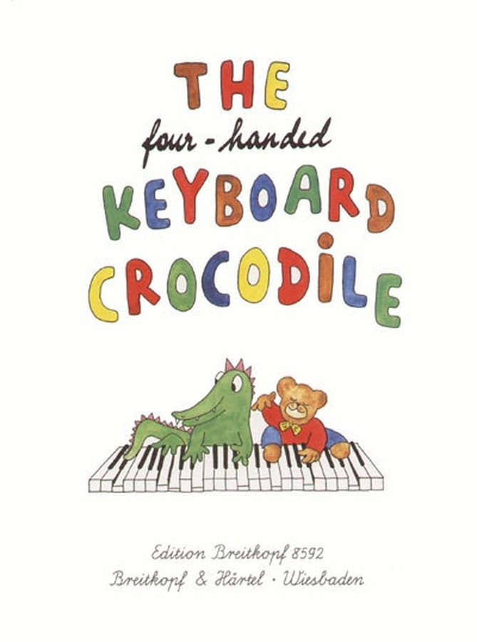 FOUR-HANDED KEYBOARD CROCODILE