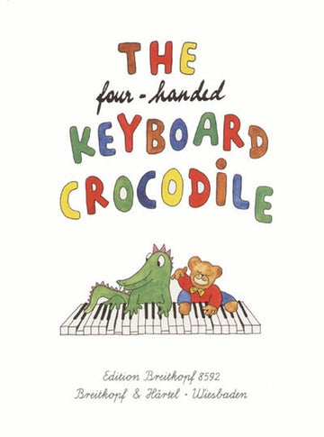 FOUR-HANDED KEYBOARD CROCODILE - PIANO 4 MAINS
