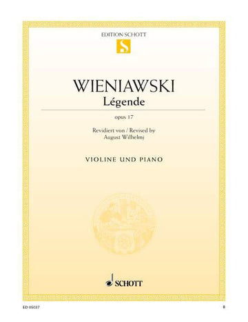 Wieniawski - Légende Op. 17 - Violine und Klavier