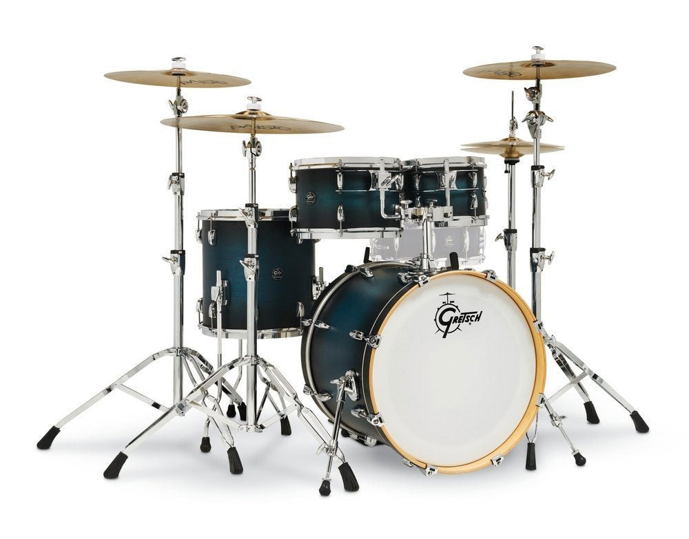 Renown Maple Fusion 20 Satinierter antikblauer Farbverlauf