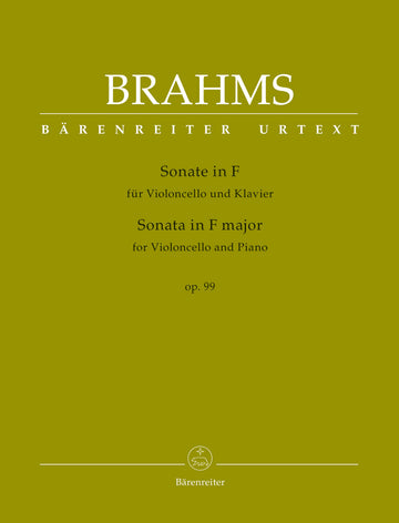Brahms - Sonata In F Major Op.99 - Violoncelle & Piano