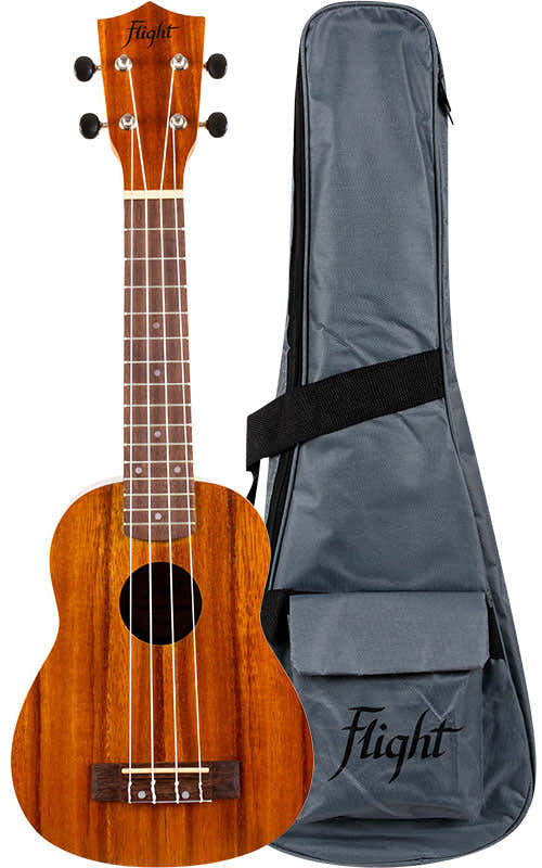 NUS250 Soprano Ukulele - Acacia -