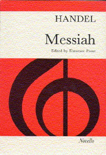 EBENEZER PROUT - HANDEL MESSIAH PROUT VOCAL SCORE PAPER - SATB