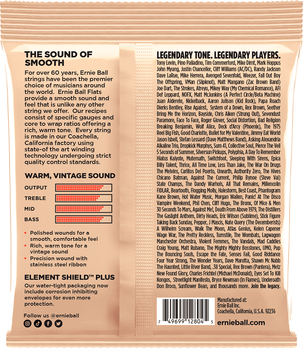 ELECTRIC BASS STRINGS 50-105 2804