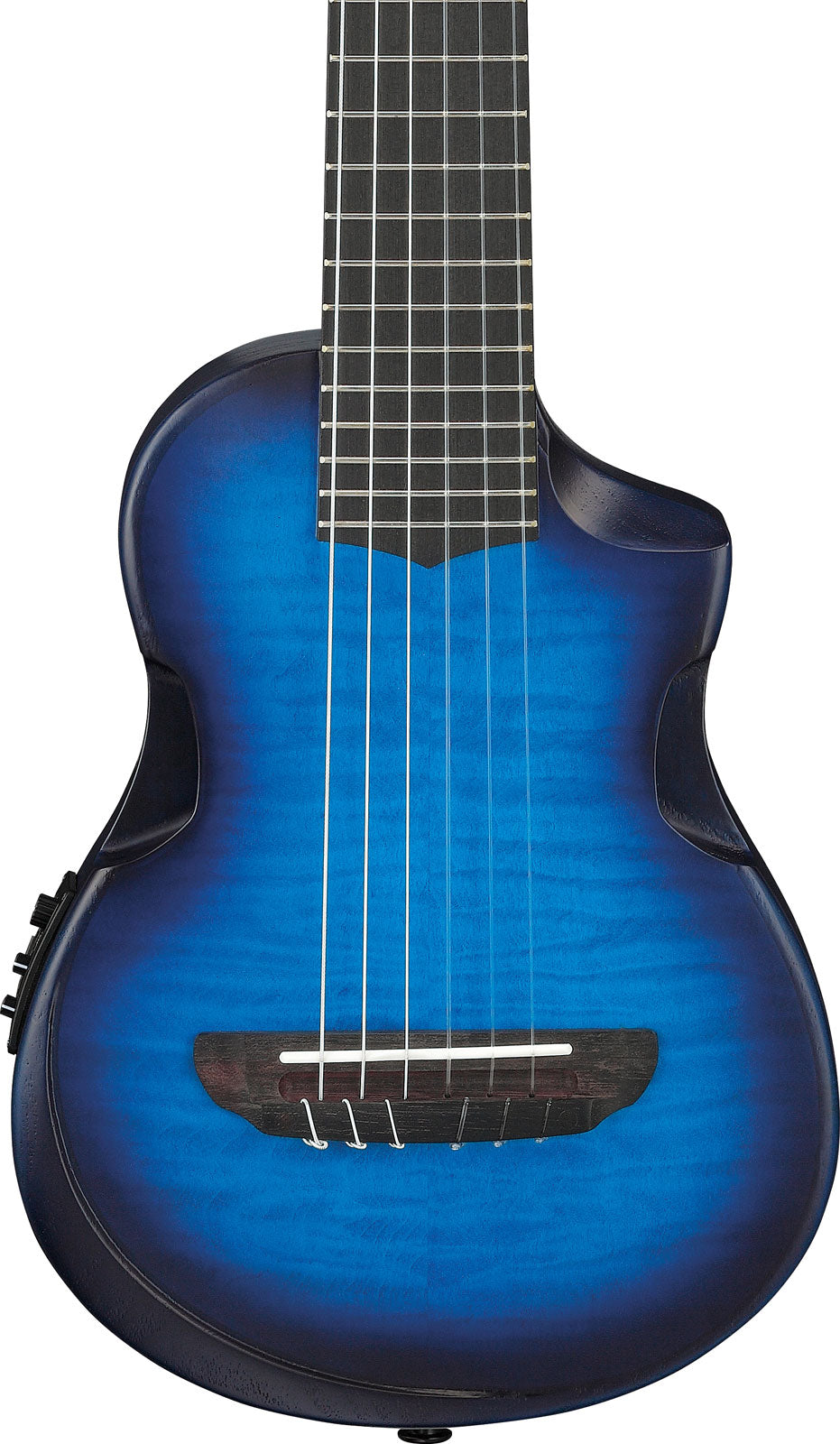 AUP10FMNE-TBO Transparent Blue Sunburst Offenporig