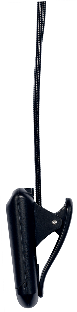 2 LAMPS ON FLEXIBLE HOSES TO CLIP ON (4 LEDS)