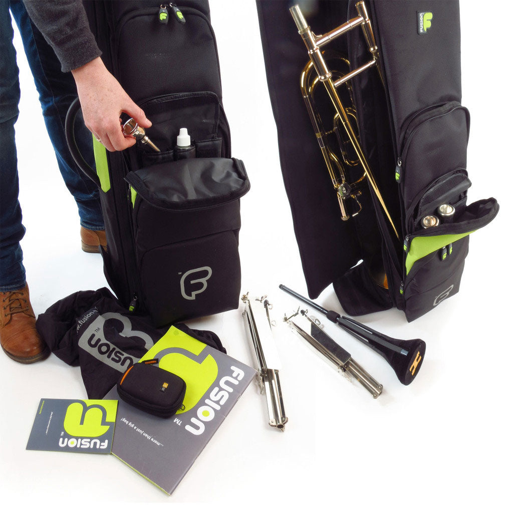 Premium Black Bass Trombone Case