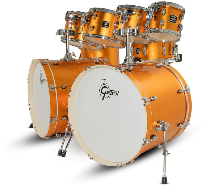 Schlagzeugset Energy Orange Sparkle