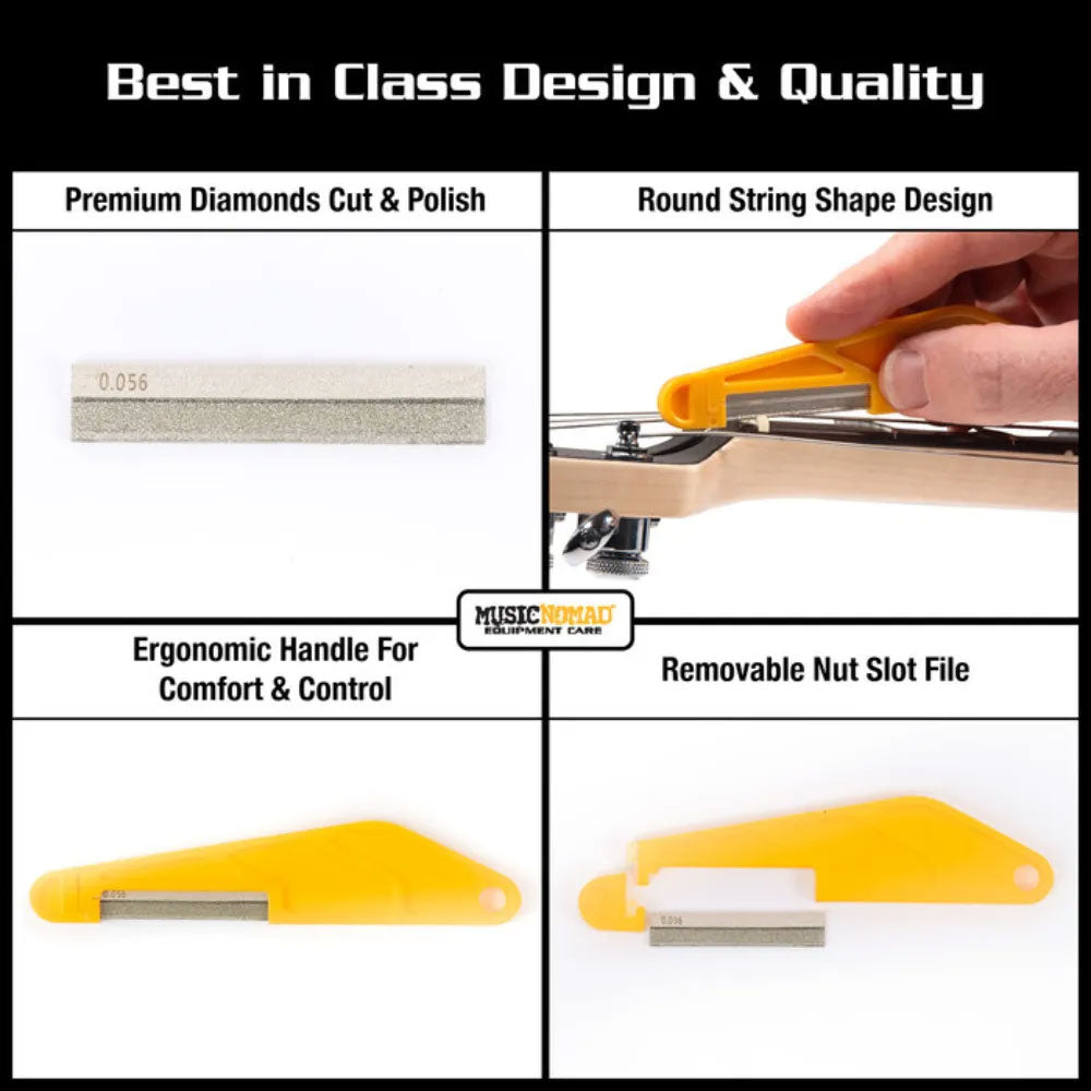 MN667 DIAMOND COATED NUT FILE FOR ELECTRIC GUITAR