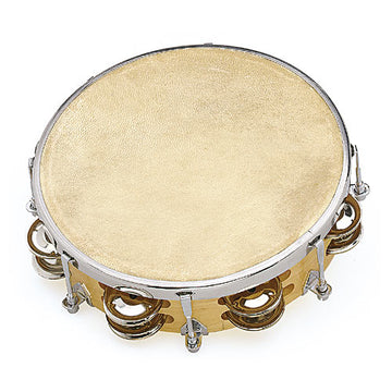 Tamburin Naturfell 20 CM + Schellen