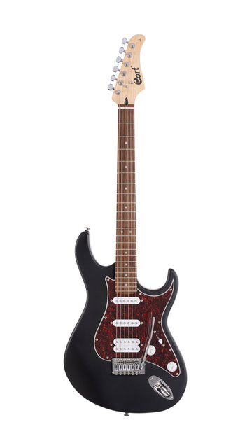 Gitarre G11 Schwarz Offenporig