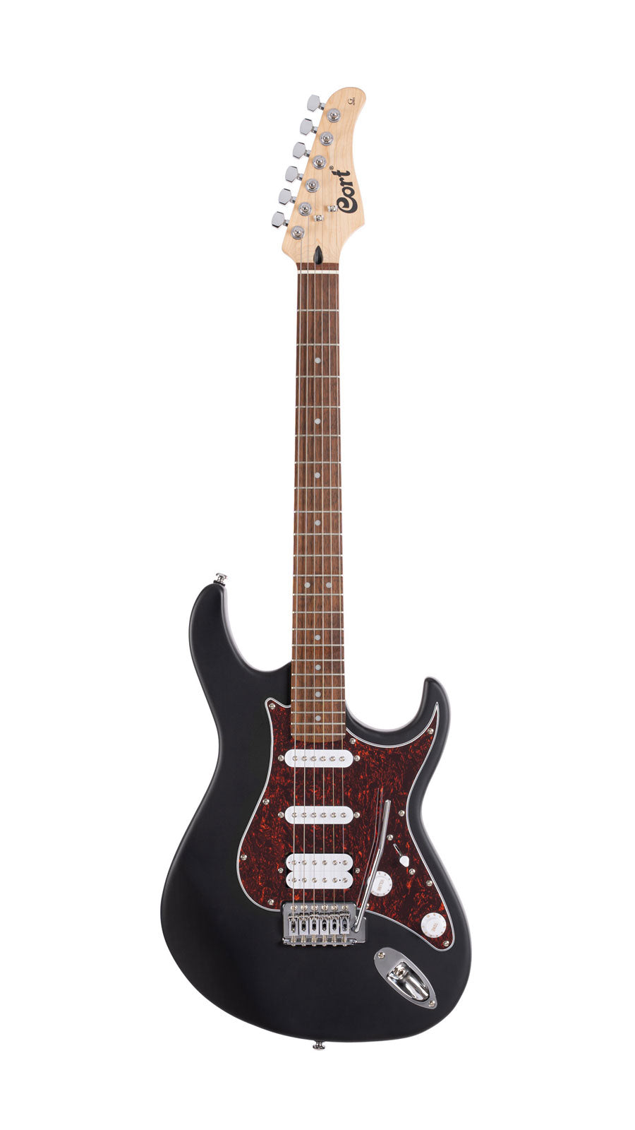Gitarre G11 Schwarz Offenporig