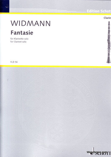 Widmann J. - Fantasie - Clarinette Solo