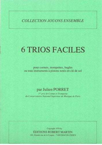 Porret J. - Sechs leichte Trios