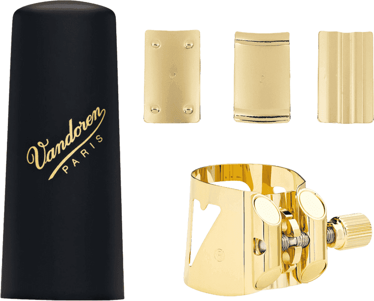 Ligatur Optimum - Tenorsaxophon + Kunststoff-Mundstückkappe