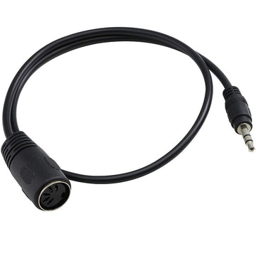 MIDI CABLE MINIJACK STEREO - DIN FEMALE 5-PIN