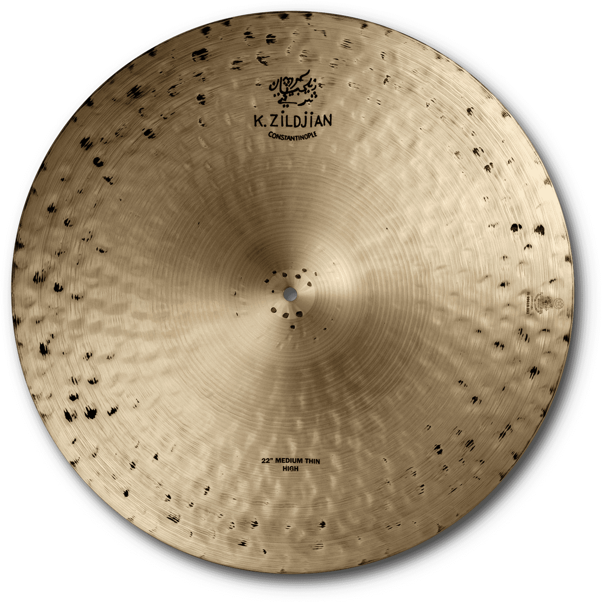 K' CONSTANTINOPLE 22" MEDIUM THIN HIGH RIDE