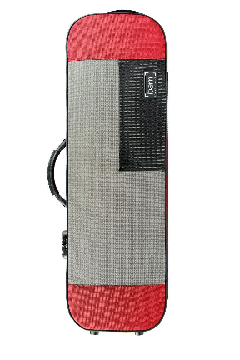 BAM Violinenetui 4/4 Stylus - Rot