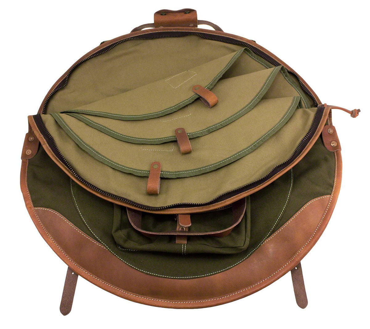24" BACKPACK CYMBAL CASE - FOREST GREEN