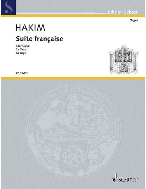 HAKIM N. - SUITE FRANCAISE - ORGUE