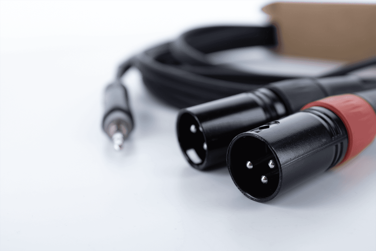 Y-Kabel Stereo-Mini-Klinke / 2 XLR Männlich 1,5 M