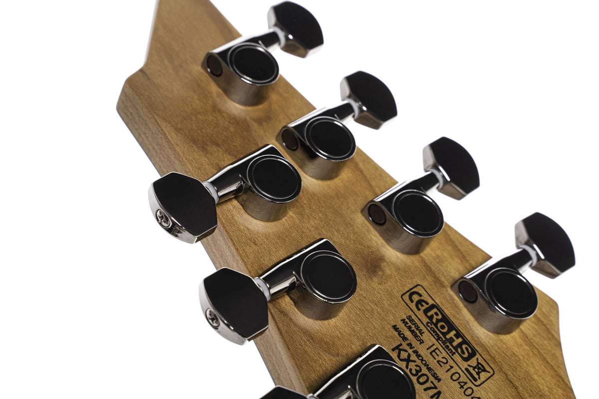 Gitarre KX307 MS 7-saitig Mahagoni