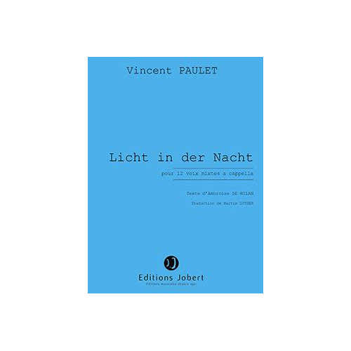 Paulet - Licht In Der Nacht VX - 12 Voix