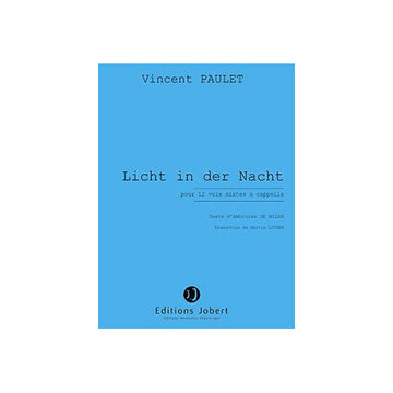 Paulet - Licht In Der Nacht VX - 12 Voix