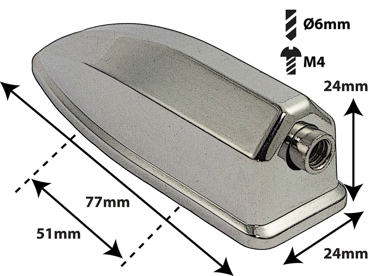 L15BD - SPANNBCKCHEN BASSDRUM - 51MM (X1)
