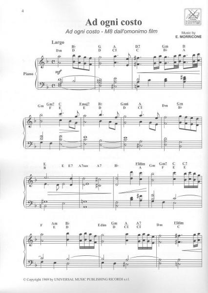 MORRICONE E. - THE BEST OF VOL.2 - PIANO