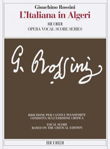 ROSSINI G. - ITALIANA IN ALGERI - CHANT ET PIANO