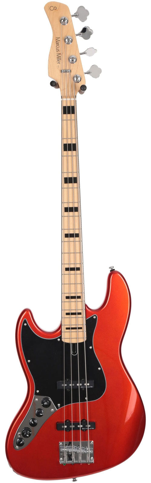 V7 Vintage Alder-4 Lh Bmr Mn Bright Metallic Red