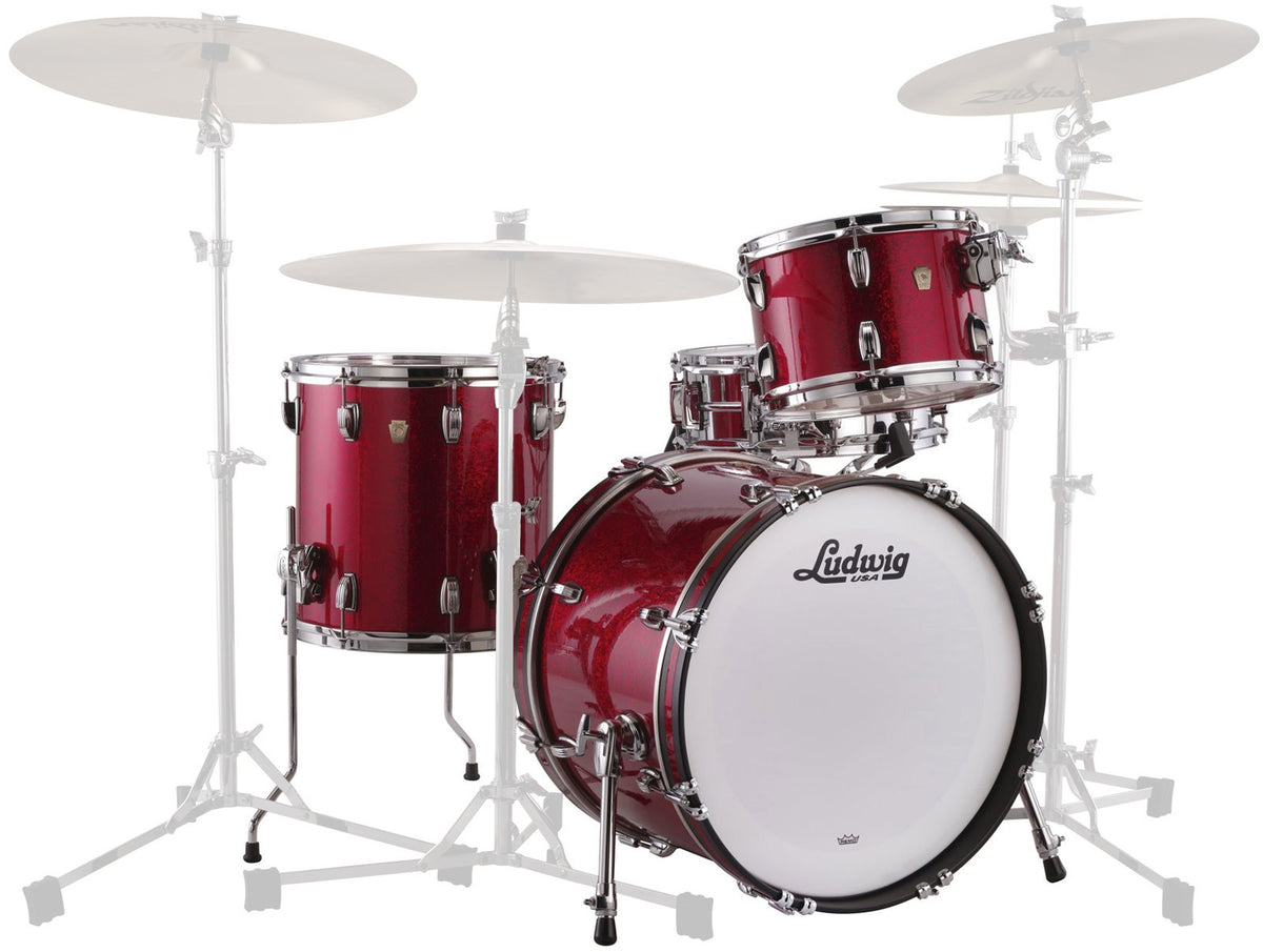 L84023Ax27 - Classic Maple 20"/12"/14" - Red Sparkle